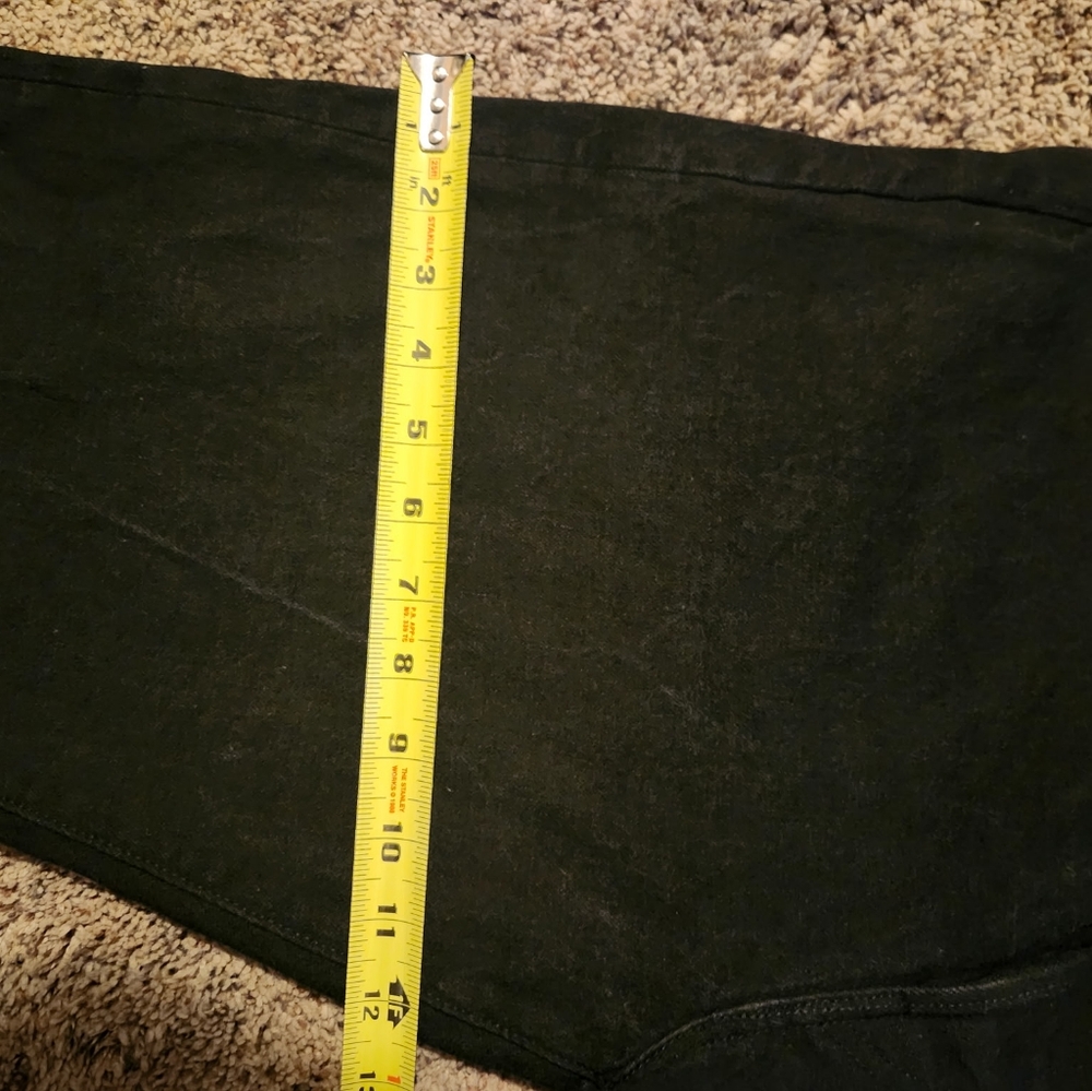 Buck Mason JAPANESE LOOMSTATE SELVEDGE FULL SADDLE JEAN in Black - Picture 11 of 11